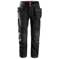 Snickers 6201 AllroundWork, Work Trousers Holster Pockets - Black (32 Leg x 39 Waist) &pound;79.95